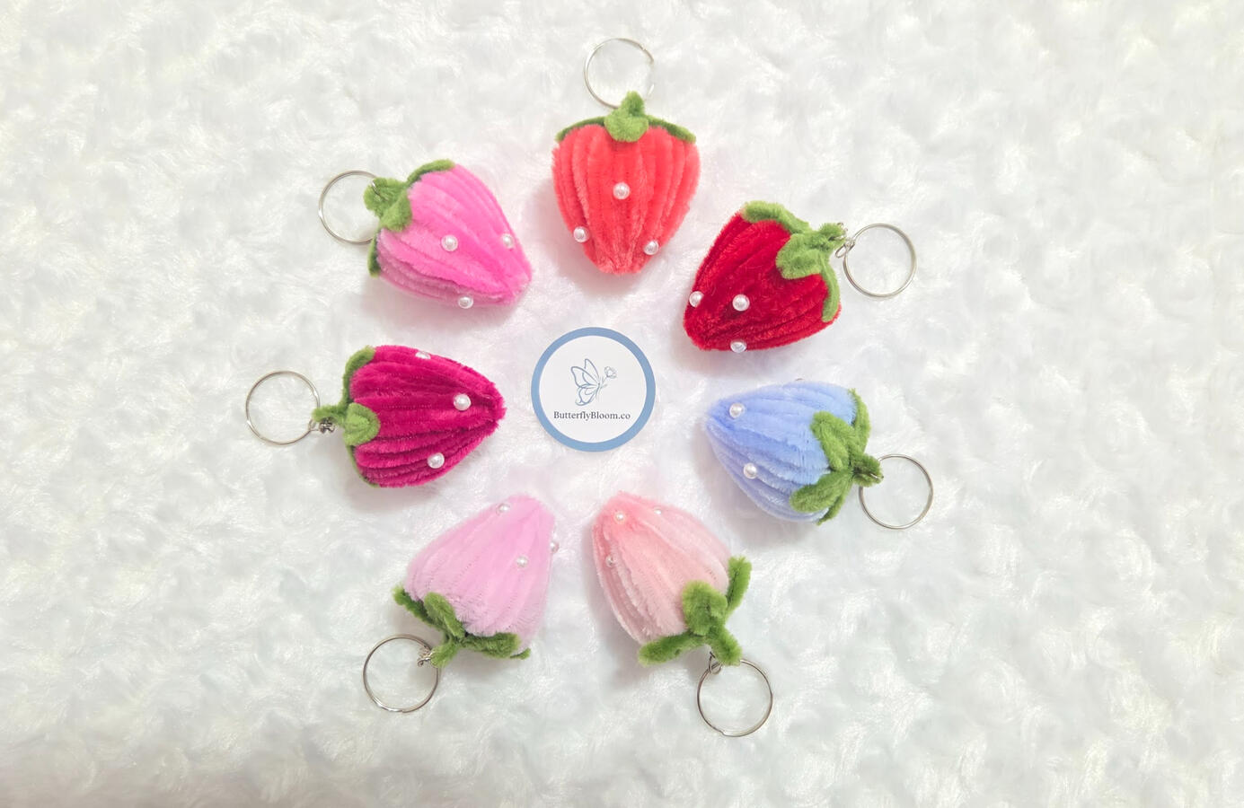 Strawberry Keychain